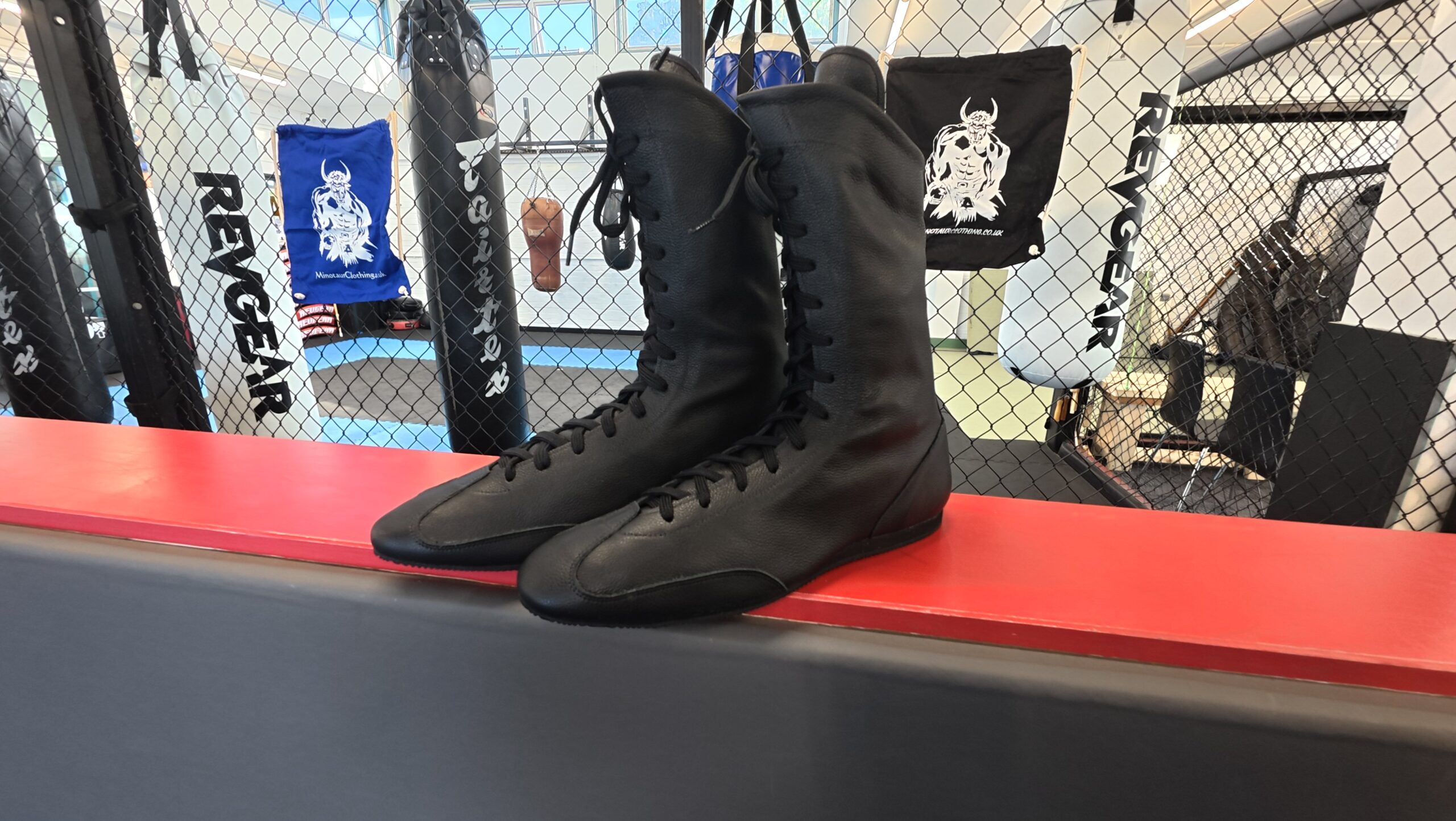 The Classic Old School High Cut Boot In Black - Image 6