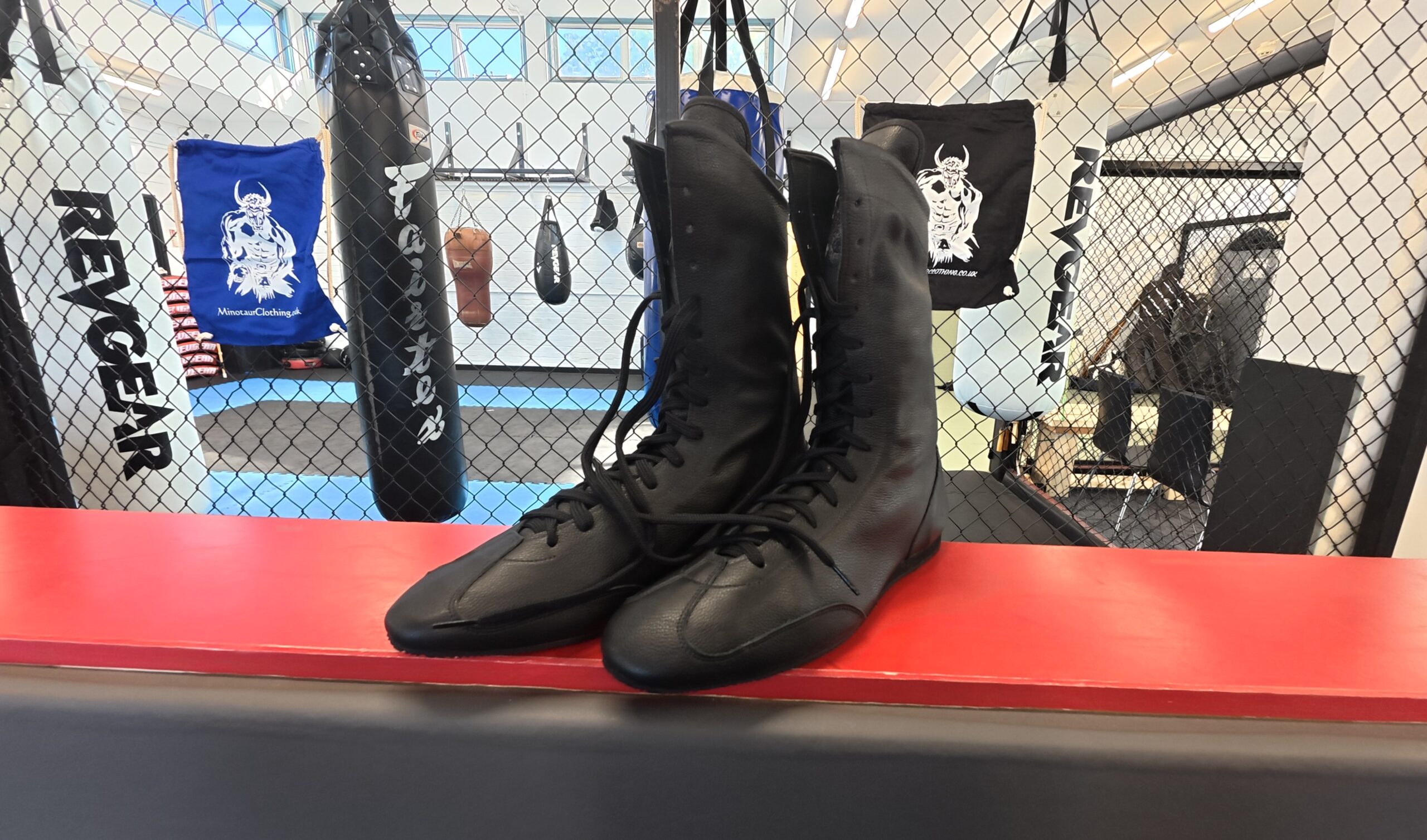 The Classic Old School High Cut Boot In Black - Image 2
